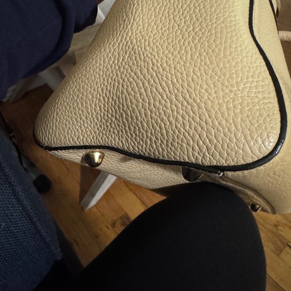 Valentino Beige Leather Handbag - Picture 7 of 7